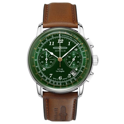 Zeppelin 7614-4 LZ 126 Los Angeles chronograph men's watch