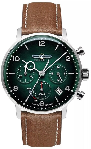 Zeppelin Zeppelin 8086-4N LZ 129 Hindenburg Solar chronograph watch