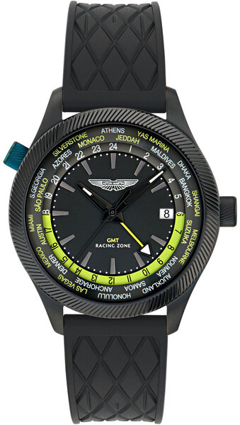 Aston Martin Aston Martin MTIZ1F501 Icon GMT racehorloge 41 mm