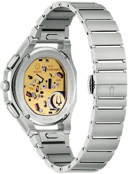 Bulova Bulova 96A339 Curv Titanium 262 kHz chronograph watch 41 mm
