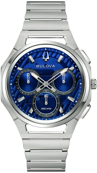 Bulova Bulova 96A339 Curv Titanium 262 kHz Chronographenuhr 41 mm