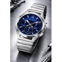 Bulova Bulova 96A339 Curv Titanium 262 kHz Chronographenuhr 41 mm