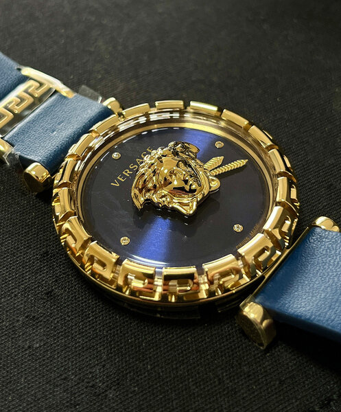 Versace Versace VEDV01019 Palazzo Empire Greca Diamant Damenuhr 37 mm