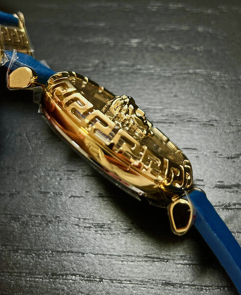 Versace Versace VEDV01019 Palazzo Empire Greca Diamant Damenuhr 37 mm