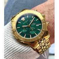 Versace Versace VEV600619 Chrono Signature Herrenuhr Gold 44 mm