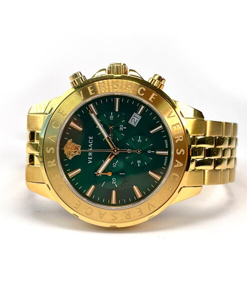 Versace Versace VEV600619 Chrono Signature men's watch gold 44 mm