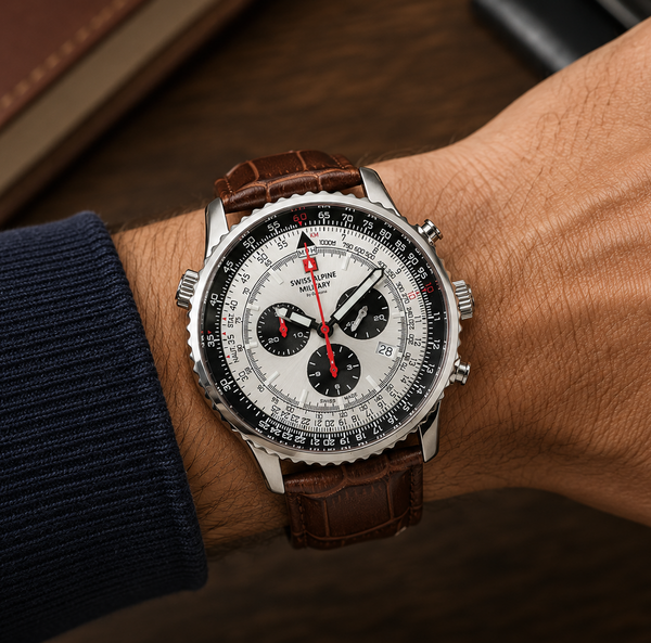 Swiss Alpine Military Swiss Alpine Military 7078.9532 chronograph men's watch 45 mm