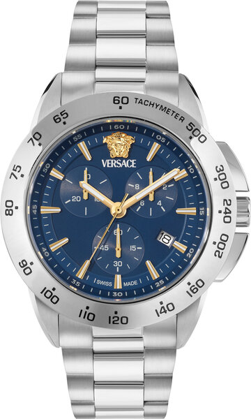 Versace Versace VEKIA0425 V-Sport Chrono Herrenuhr 44 mm