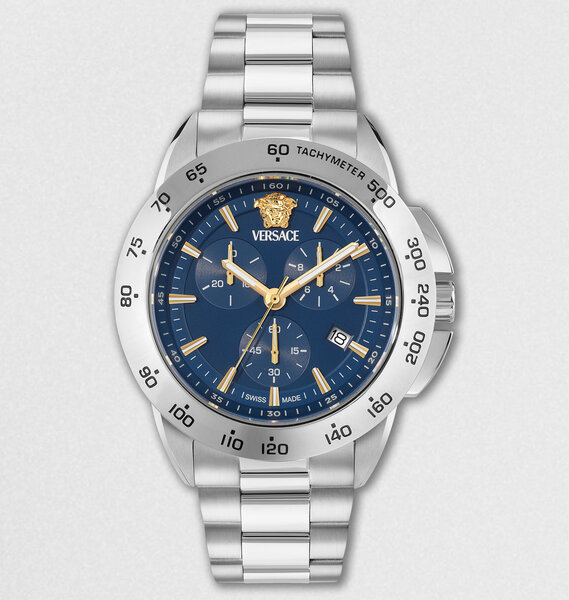 Versace Versace VEKIA0425 V-Sport Chrono Herrenuhr 44 mm