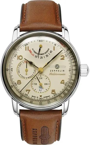 Zeppelin Zeppelin 9690-5 Méditerranée Herrenuhr