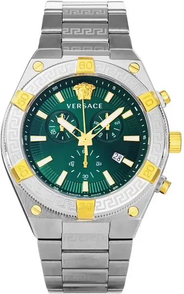 Versace Versace VESO01524 Sporty Greca chronograph watch 46 mm