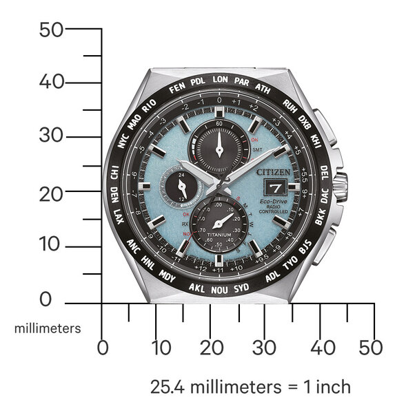 Citizen Citizen AT8238-84M Funkgesteuerte Super Titanium Uhr
