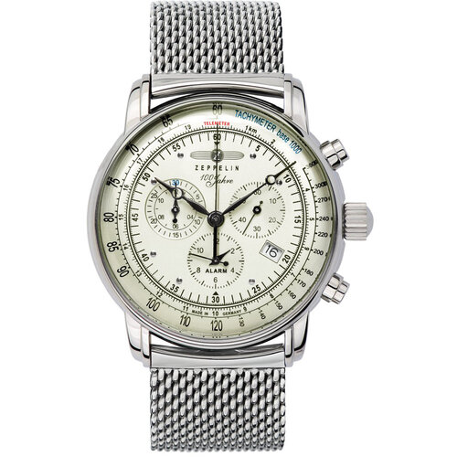 Zeppelin 8680M3 100 Jahre Zeppelin chronograaf horloge