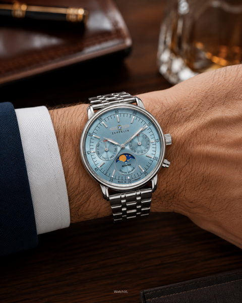 Zeppelin Zeppelin 8637M-3 LZ 14 Navy watch, 36 mm