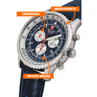 Swiss Alpine Military Swiss Alpine Military 7078.9535 chronograph men's watch 45 mm