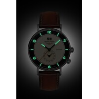 Bauhaus Bauhaus 2446-2 Aviation Vintage Pilot watch, 41 mm