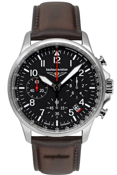 Bauhaus Bauhaus 2774-2 Aviation Tornado chronograaf horloge 42 mm