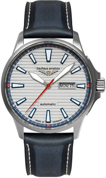 Bauhaus Bauhaus 2862-1 Aviation Iron Annie automatisch horloge 42 mm