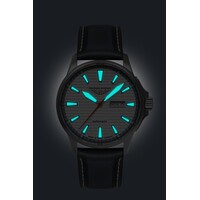 Bauhaus Bauhaus 2862-1 Aviation Iron Annie automatisch horloge 42 mm