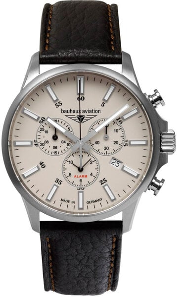 Bauhaus Bauhaus 2880-5 Aviation Titanium chronograaf horloge 42 mm