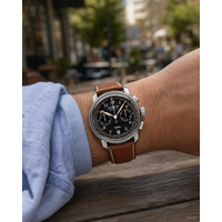 Zeppelin Zeppelin 7674-3 100 Jahre Zeppelin chronograaf horloge 42 mm