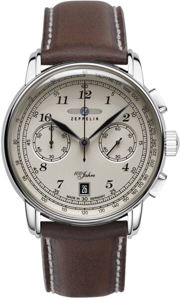 Zeppelin Zeppelin 7674-6 100 Jahre Zeppelin chronograaf horloge 42 mm