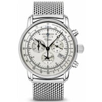 Zeppelin Zeppelin 7680M-1 100 Jahre Zeppelin chronograaf horloge 42 mm