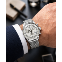 Zeppelin Zeppelin 7680M-1 100 Jahre Zeppelin chronograaf horloge 42 mm