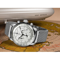 Zeppelin Zeppelin 7680M-1 100 Years of Zeppelin chronograph watch, 42 mm