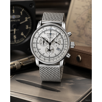 Zeppelin Zeppelin 7680M-1 100 Jahre Zeppelin chronograaf horloge 42 mm