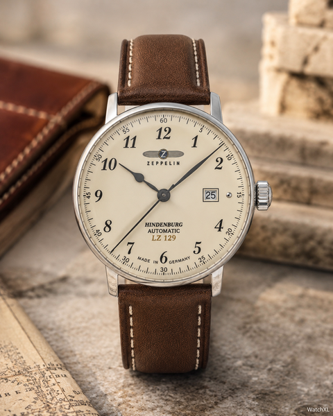 Zeppelin Zeppelin 8056-5 LZ 129 Hindenburg automatic watch, 40 mm