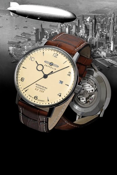 Zeppelin Zeppelin 8062-5 LZ 129 Hindenburg automatisch horloge 40 mm
