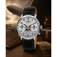 Zeppelin Zeppelin 7036-1 LZ 129 Hindenburg Mondphase horloge 40 mm
