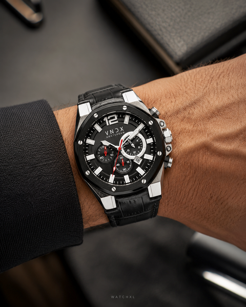 VNDX Amsterdam VNDX Wise Man Silver Black LS11888-01 watch