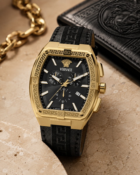 Versace Versace VESP00324 Sporty Tonneau Greca watch 44 mm