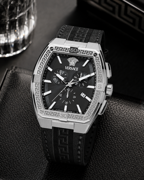 Versace Versace VESP01125 Sportliche Tonneau Greca Uhr 44 mm