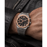 VNDX Amsterdam VNDX Wise Man Steel Silver Rose Gold MS11885-TR watch