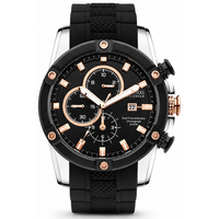 VNDX Amsterdam VNDX Young Rebel Big Boy Silber Schwarz LS33047-01 Uhr