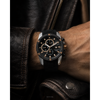 VNDX Amsterdam VNDX Young Rebel Big Boy Silber Schwarz LS33047-01 Uhr