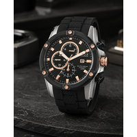 VNDX Amsterdam VNDX Young Rebel Big Boy Silver Black LS33047-01 watch
