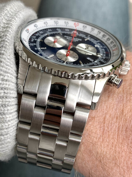 Swiss Alpine Military Swiss Alpine Military 7078.9135 chronograph men's watch 45 mm