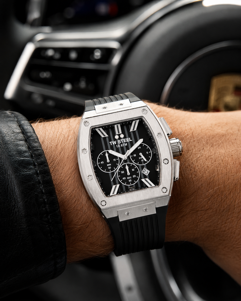 TW Steel TW Steel TWTO1 Tonneau Chronograph Uhr 42 mm