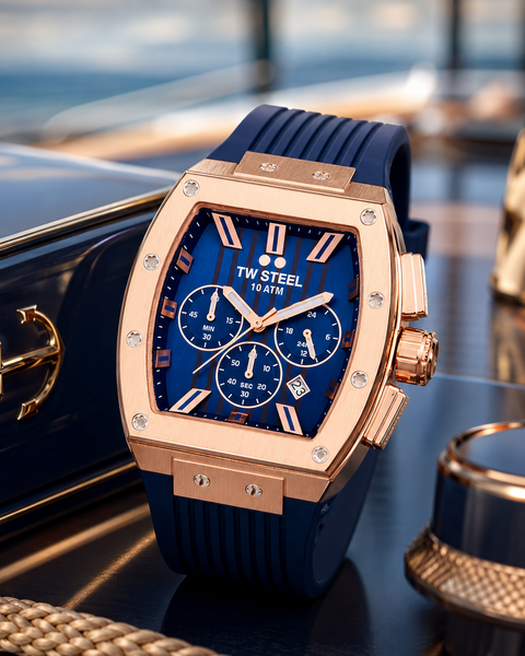 TW Steel TW Steel TO3 Tonneau Chronograph Uhr 42 mm
