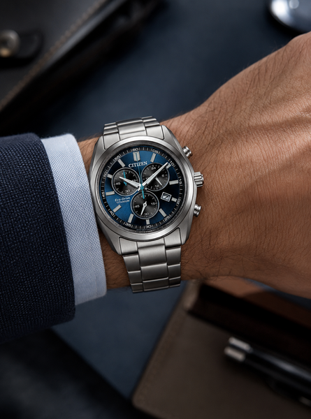 Citizen Citizen AT2590-59L Super Titanium Eco-Drive Uhr, 40 mm
