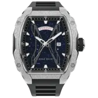 Paul Rich Paul Rich Astro Day & Date Abyss Silver FAS12 horloge 42.5 mm - Copy
