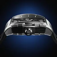 Paul Rich Paul Rich Astro Day & Date Abyss Silver FAS12 horloge 42.5 mm - Copy