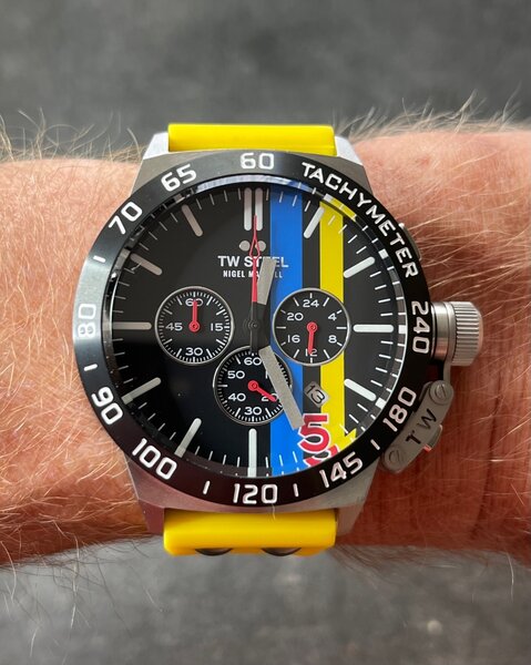 TW Steel TW Steel TWCS124 Canteen Nigel Mansell Chrono watch 45 mm