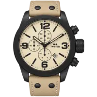 TW Steel TW Steel TW CS117 New Canteen Chronograaf herenhorloge 45 mm