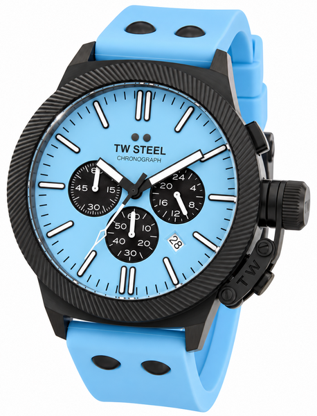 TW Steel TW Steel TW CS129 New Canteen Chronograaf herenhorloge 45 mm