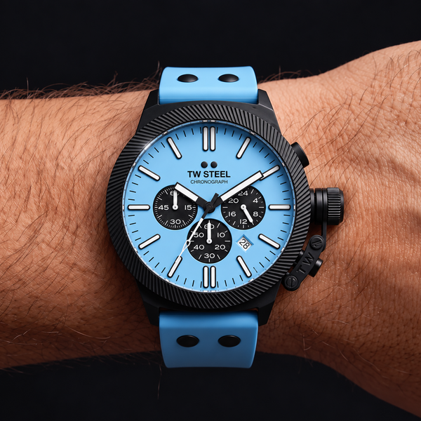 TW Steel TW Steel TW CS129 New Canteen Chronograaf herenhorloge 45 mm